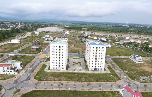 Toàn cảnh toà nhà tái định cư mà Kon Tum chuyển đổi công năng sang nhà ở xã hội