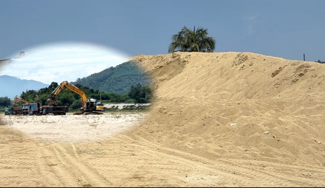 Giá cát tại nhiều tỉnh đang “phi mã” còn tại “vựa' cát Quảng Ngãi thì sao?