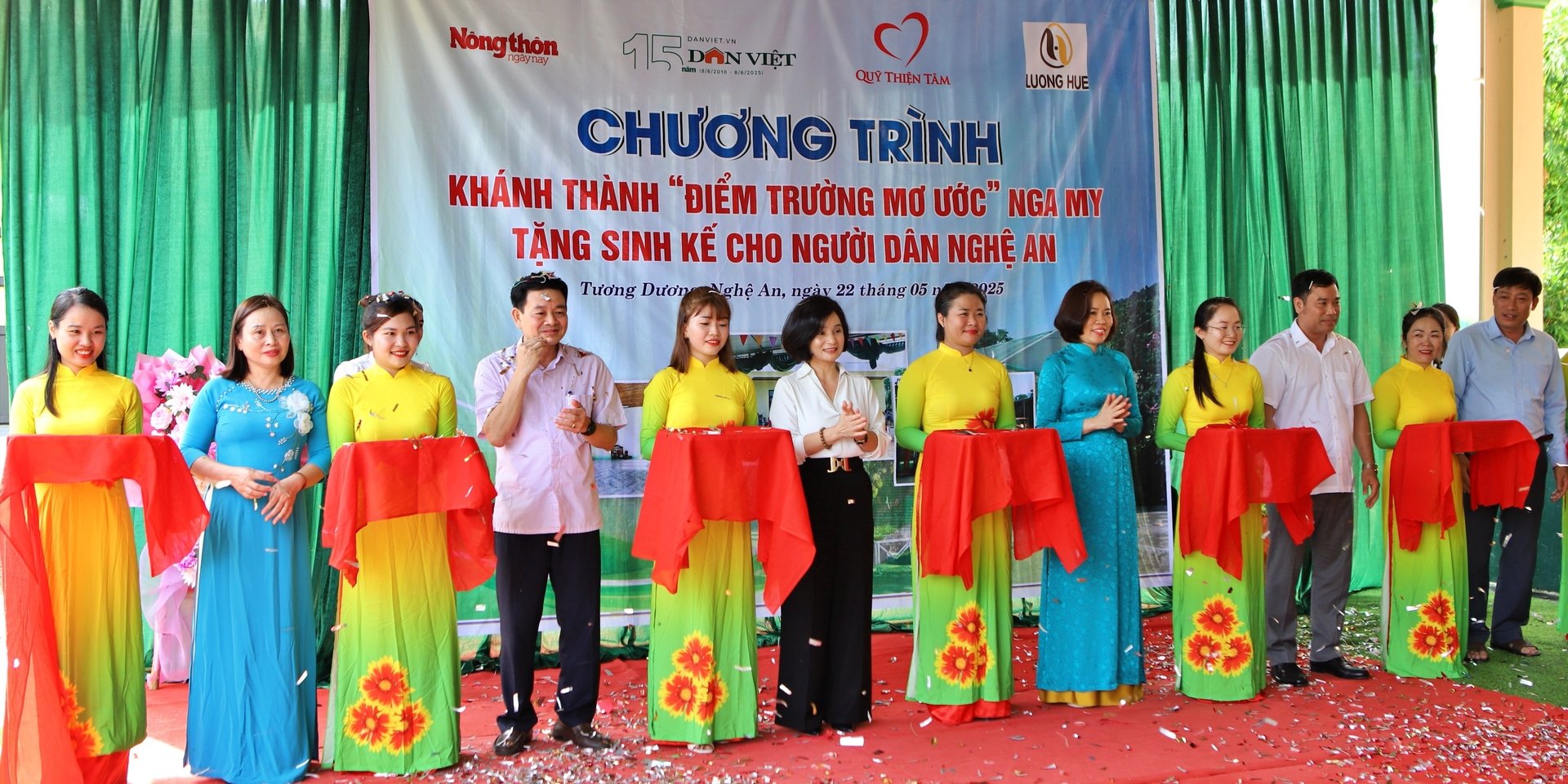 Khánh thành 'Điểm trường mơ ước' Nga My: Tiếng cười vang vọng bản Bay