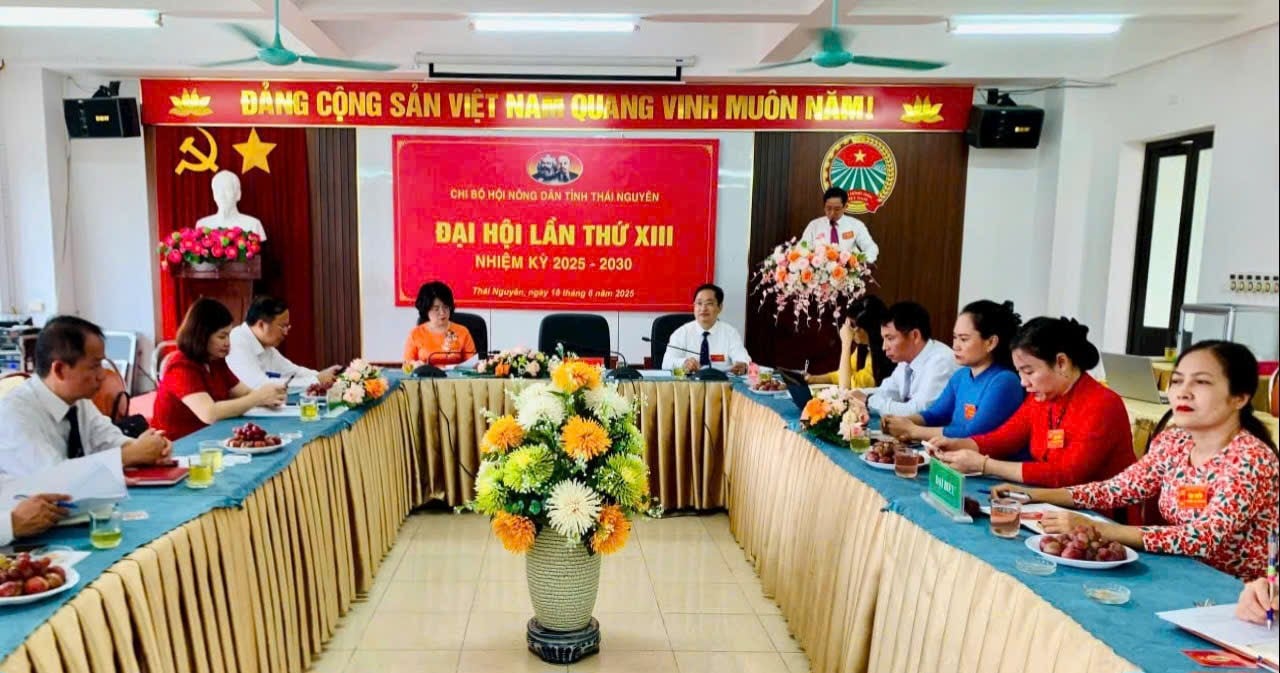 Đại hội Chi bộ Hội Nông dân tỉnh Thái Nguyên: Khẳng định vai trò lãnh đạo, mở đường phát triển trong giai đoạn mới 
