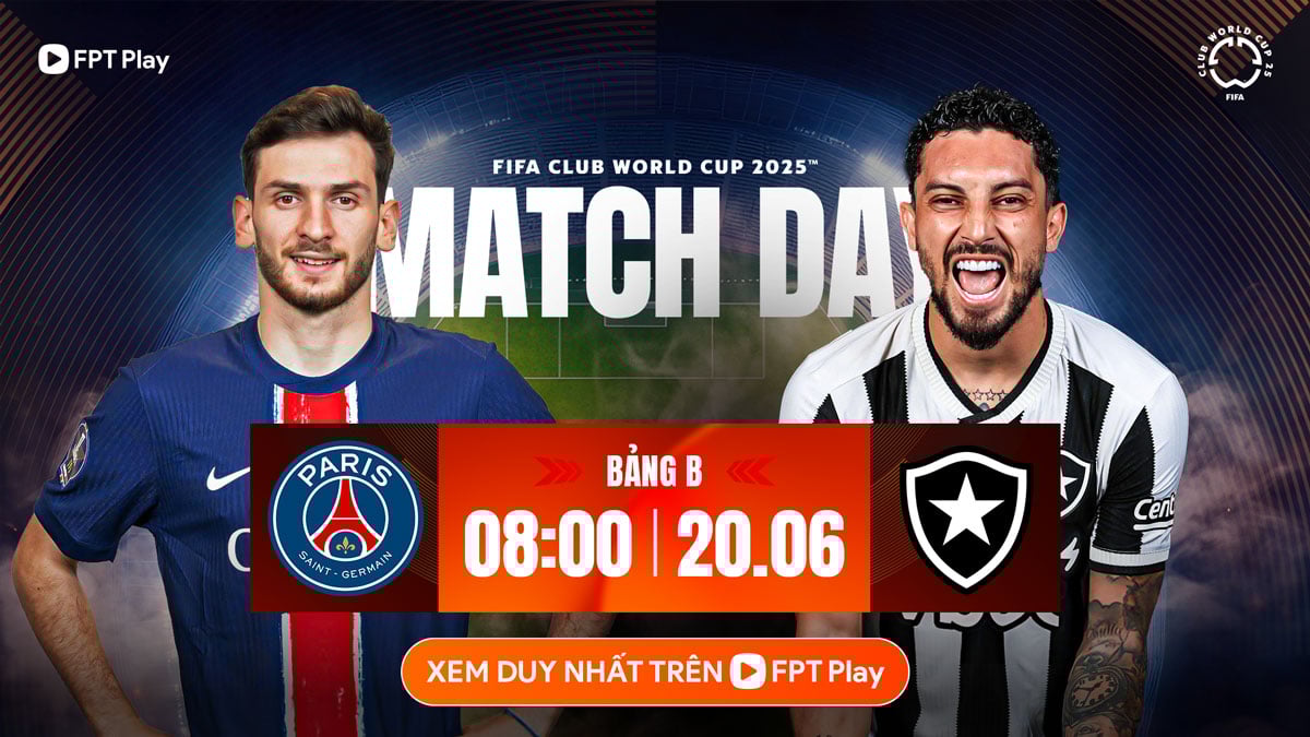 Chơi áp đảo, PSG vẫn thua sốc trước Botafogo