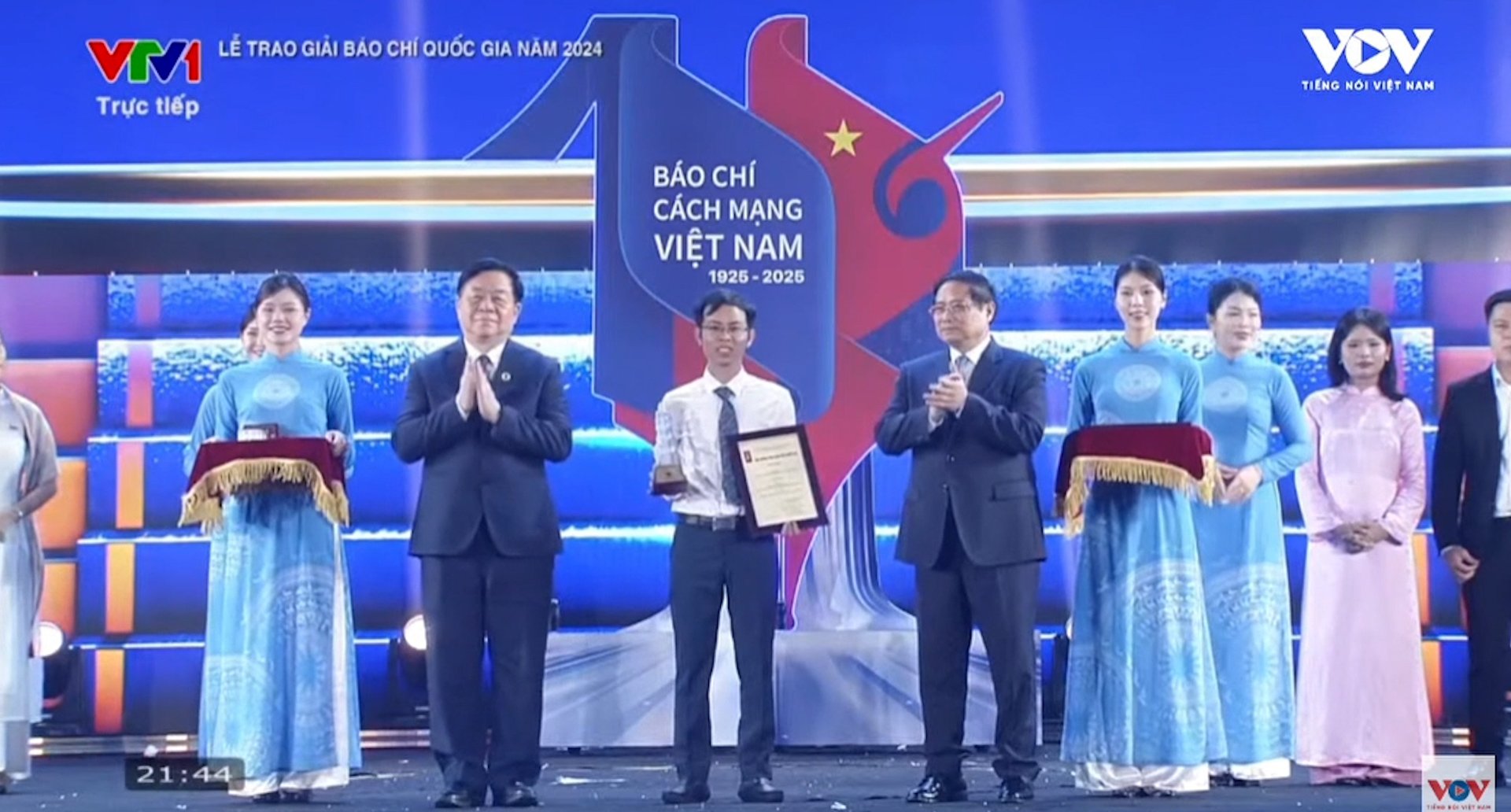 Báo NTNN/Dân Việt vinh dự nhận hai Giải A Giải Báo chí Quốc gia 2024