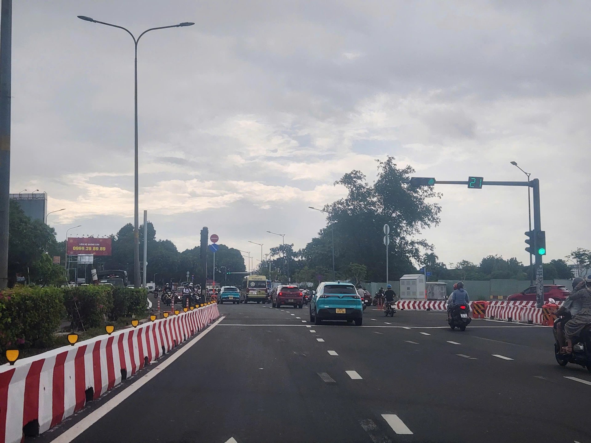 TP.HCM thử nghiệm giải pháp giao thông mới tại đường Cộng Hòa – C12