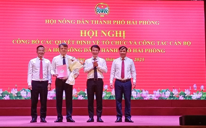 Ngày thứ 16 sau sáp nhập Hải Dương, Hội Nông dân TP Hải Phòng công bố các quyết định về tổ chức, công tác cán bộ