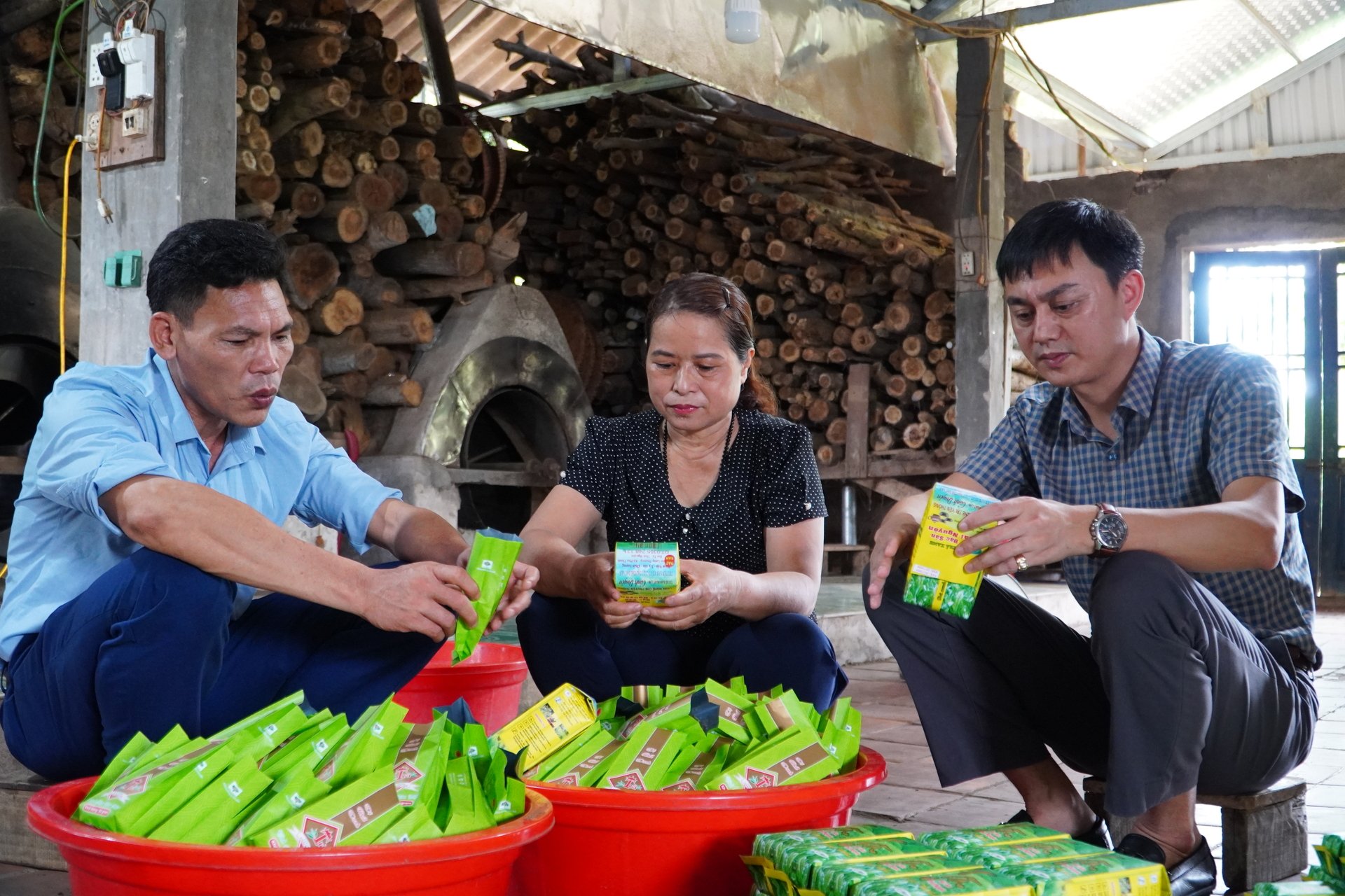 Xã Phú Thịnh ở tỉnh Thái Nguyên, gắn sản phẩm đạt sao OCOP với mục tiêu xây dựng nông thôn mới nâng cao