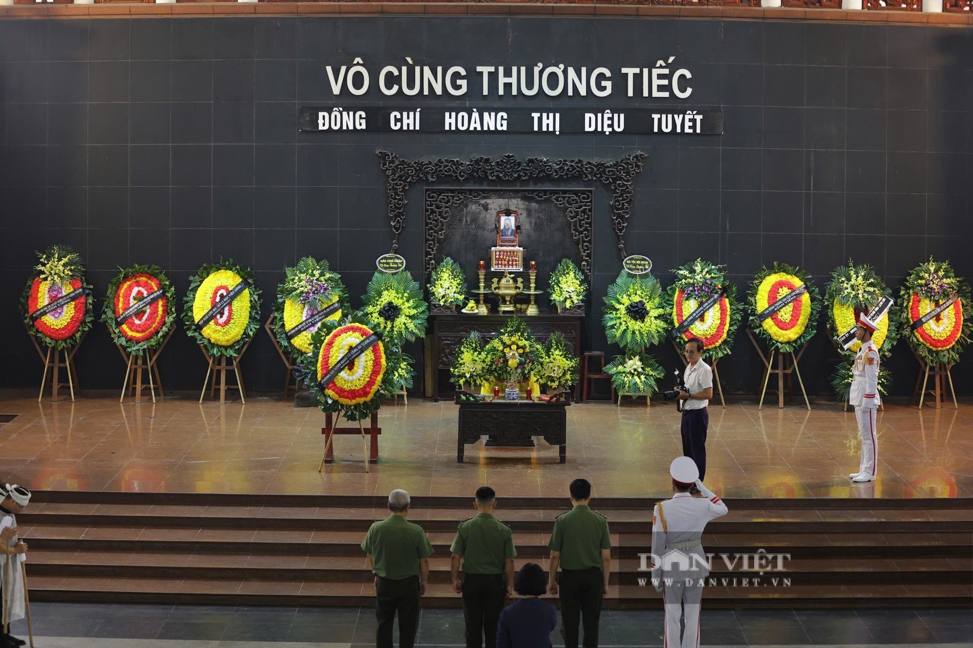 Tổ chức trọng thể lễ viếng, lễ truy điệu đồng chí Hoàng Thị Diệu Tuyết, nguyên Phó Chủ tịch TT T.Ư Hội Nông dân Việt Nam