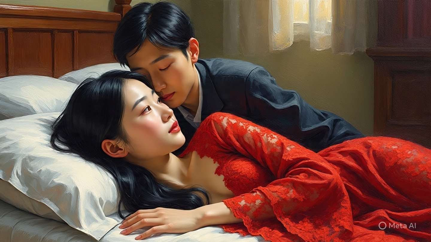 Chồng nhìn chằm chằm chiếc váy ren đỏ tôi mới mua rồi hỏi một câu khiến tôi ngớ cả người, chỉ biết lặng lẽ leo lên giường nằm im- Ảnh 1.