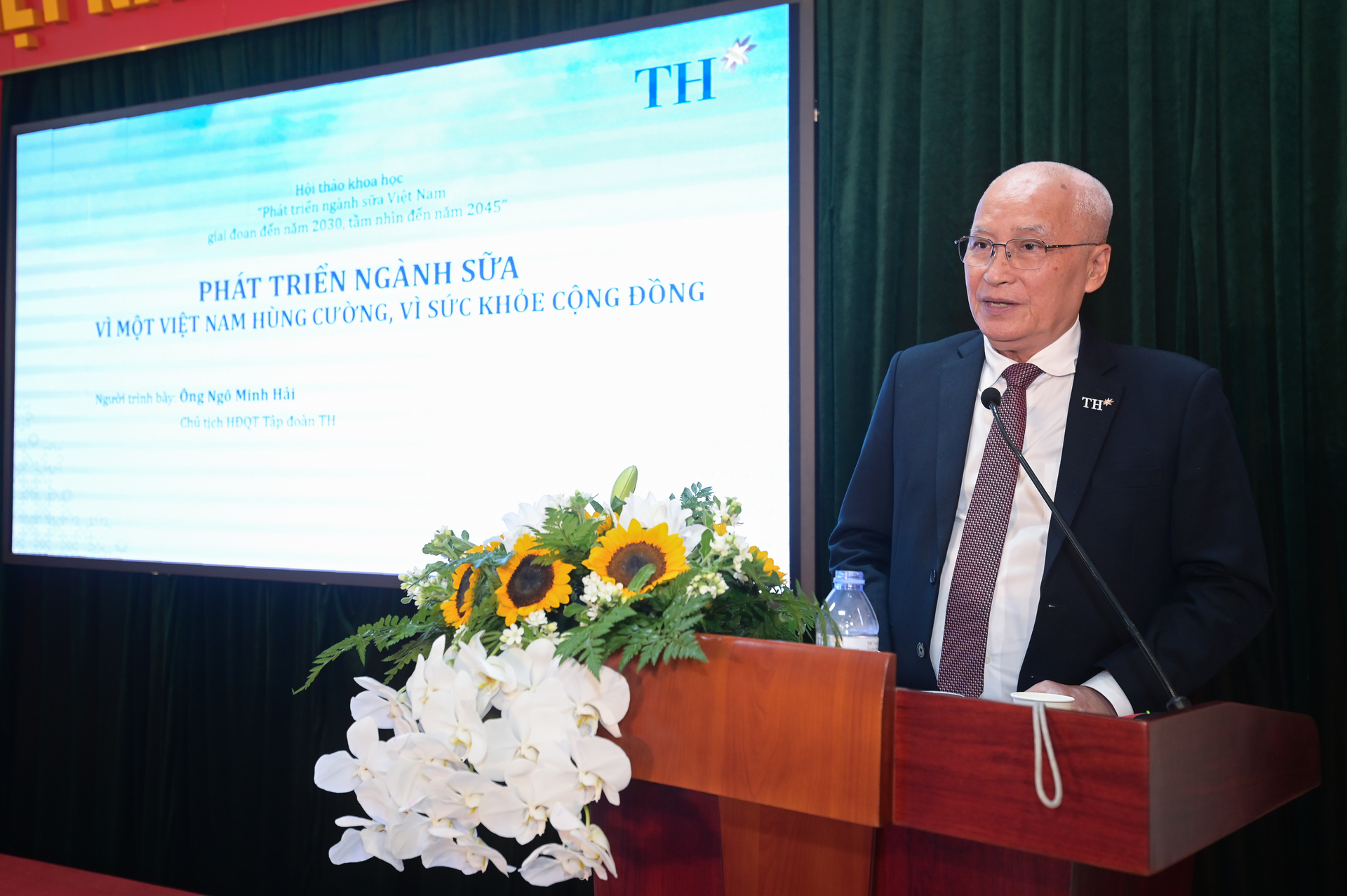 Chủ tịch HĐQT Tập đoàn TH Ngô Minh Hải: Việt Nam hoàn toàn có đủ điều kiện để tự chủ sản xuất sữa tươi cho toàn dân