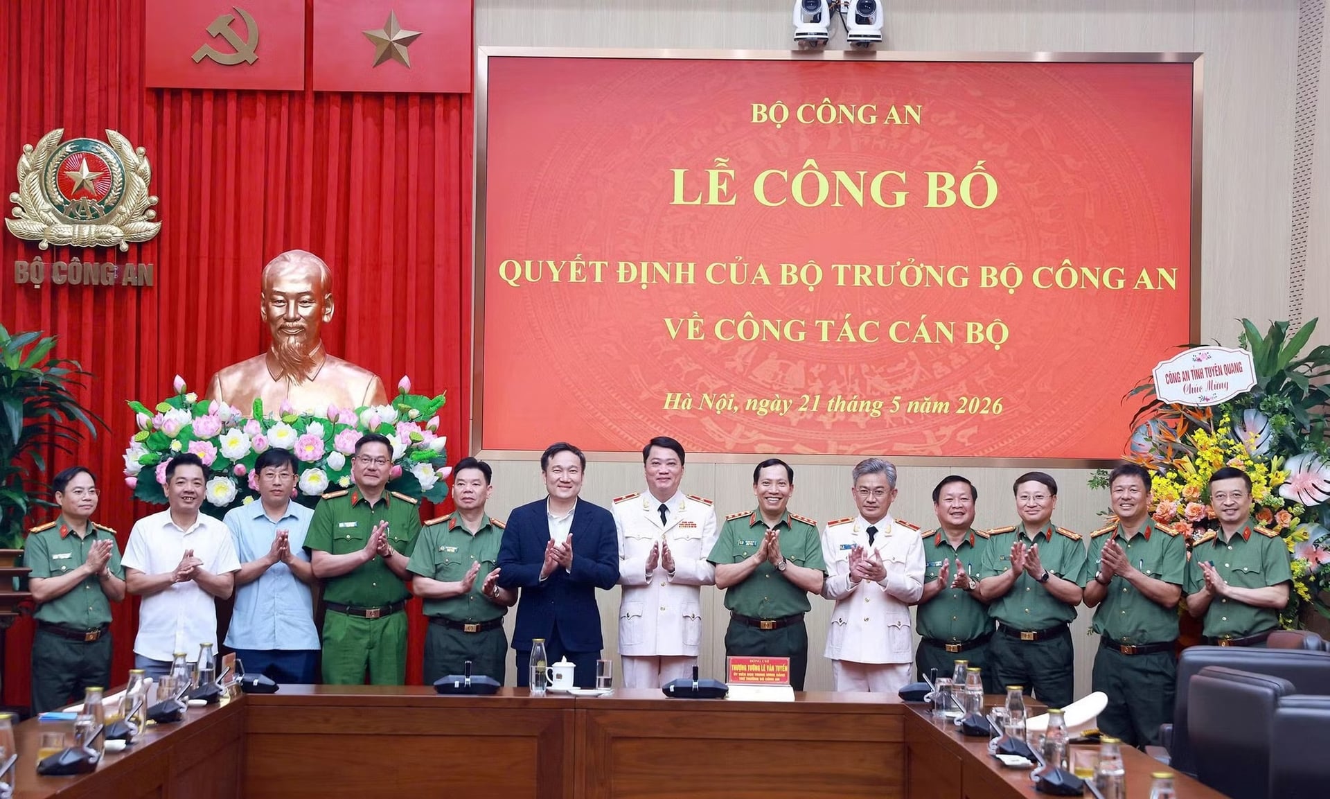 Bộ trưởng Bộ Công an điều động 2 Thiếu tướng giữ chức vụ mới