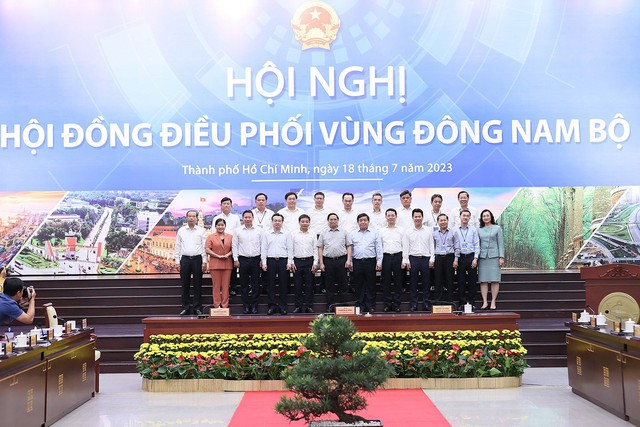  Ra mắt Hội đồng điều phối vùng Đông Nam Bộ - Ảnh: VGP/Nhật Bắc