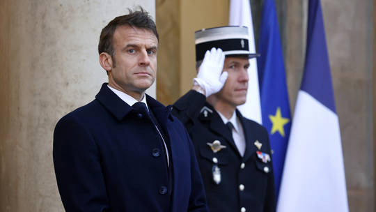  Ông Macron bảo vệ những bình luận của mình về triển vọng đưa quân đội các nước NATO tới Ukraine. Ảnh: Getty Images