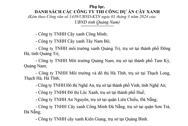  Danh sách 10 công ty mà Bộ Công an yêu cầu cung cấp thông tin