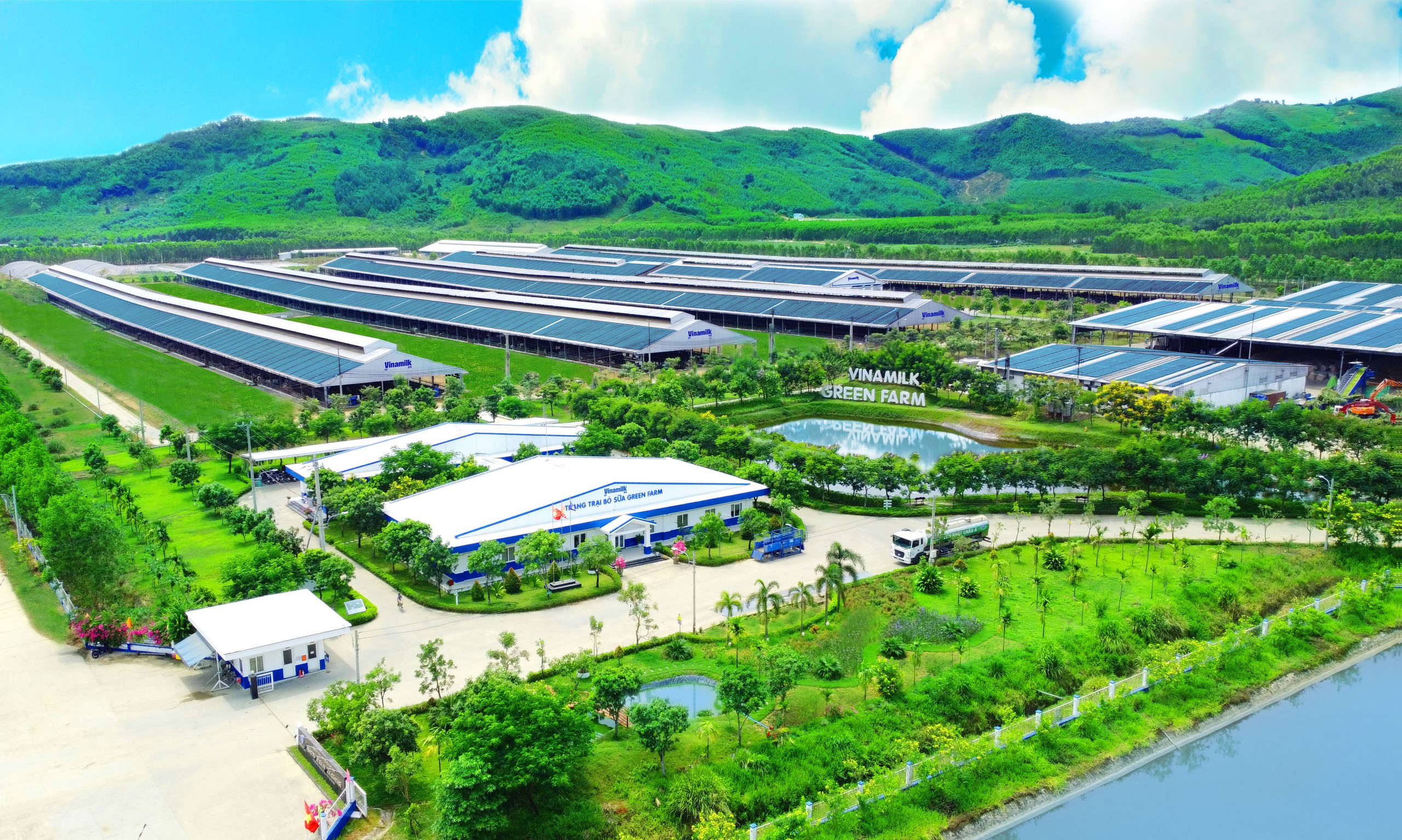  Lượng carbon trung hòa của trang trại Green Farm tương đương 30.000 sân bóng phủ đầy cây xanh, lượng nước tuần hoàn tương đương 86 hồ bơi Olympic…