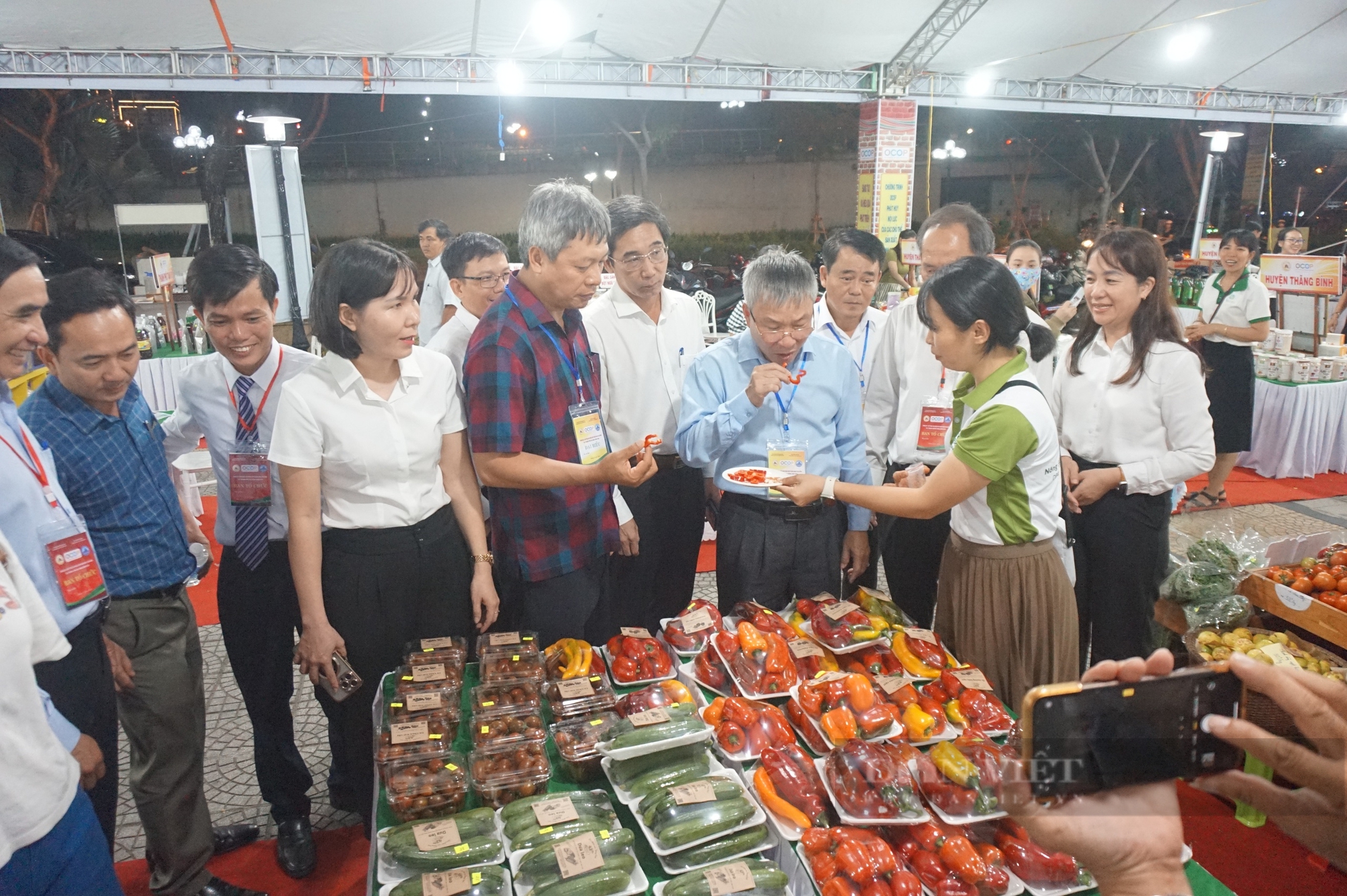  Chương trình nhằm quảng bá sản phẩm OCOP của 2 địa phương Quảng Nam và Đà Nẵng đến với các bạn bè trong nước và quốc tế. Ảnh: T.N.