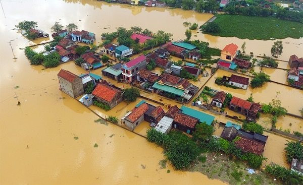  Miền Bắc đang trải qua đợt lũ diện rộng - Ảnh: IT