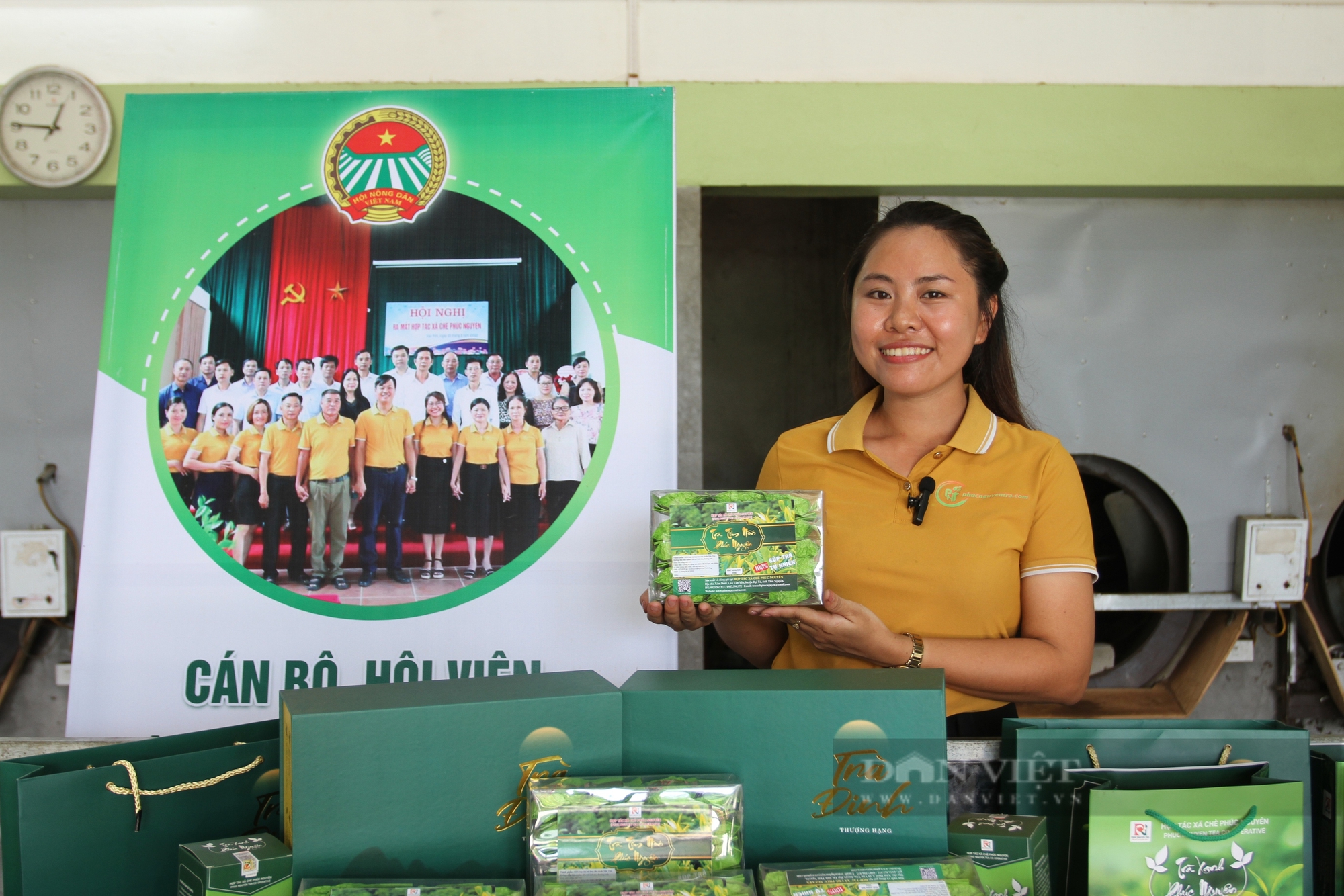  Đến nay, các sản phẩm của Chè Phúc Nguyên đã có mặt ở nhiều tỉnh, thành trên cả nước, được khách hàng đánh giá cao về chất lượng. Ảnh: Hà Thanh