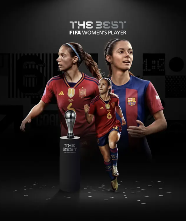  Aitana Bonmati giành cả Quả bóng vàng lẫn FIFA The Best 2024