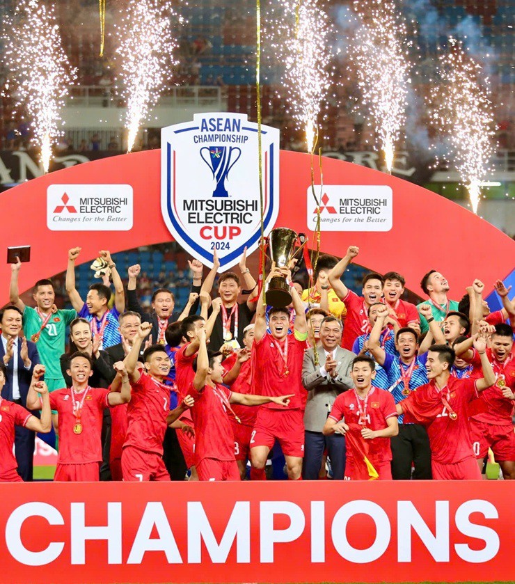  ĐT Việt Nam tiếp tục nhận thưởng lớn sau chức vô địch ASEAN Cup 2024.