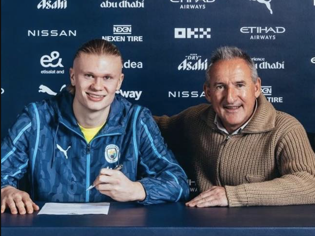  Erling Haaland ký hợp đồng gia hạn 9 năm với Man City