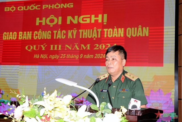  Trung tướng Trần Minh Đức, Chủ nhiệm Tổng cục Kỹ thuật được điều động, bổ nhiệm giữ chức Chủ nhiệm Tổng cục Hậu cần – Kỹ thuật (Bộ Quốc phòng). Ảnh: Báo QĐND