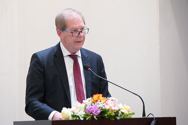  Ông Peter Grothues, Thành viên Hội đồng Thị trường, Hiệp hội Nông nghiệp Đức (DLG) - Ảnh: VGP/ Đỗ Hương