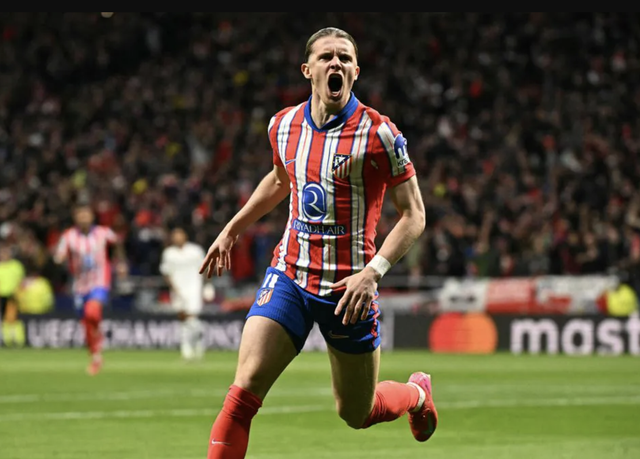  Cựu cầu thủ Chelsea Conor Gallagher lập công cho Atletico Madrid