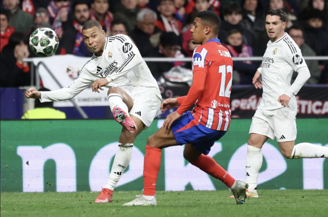  Kylian Mbappe lĩnh xướng hàng công Real đương đầu cùng Atletico