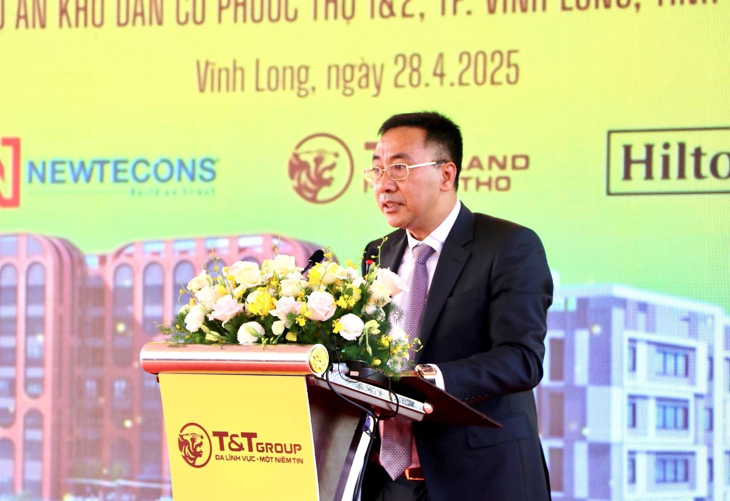 Ông Nguyễn Anh Tuấn, Phó Tổng Giám đốc Tập đoàn T&T Group phát biểu tại sự kiện.
