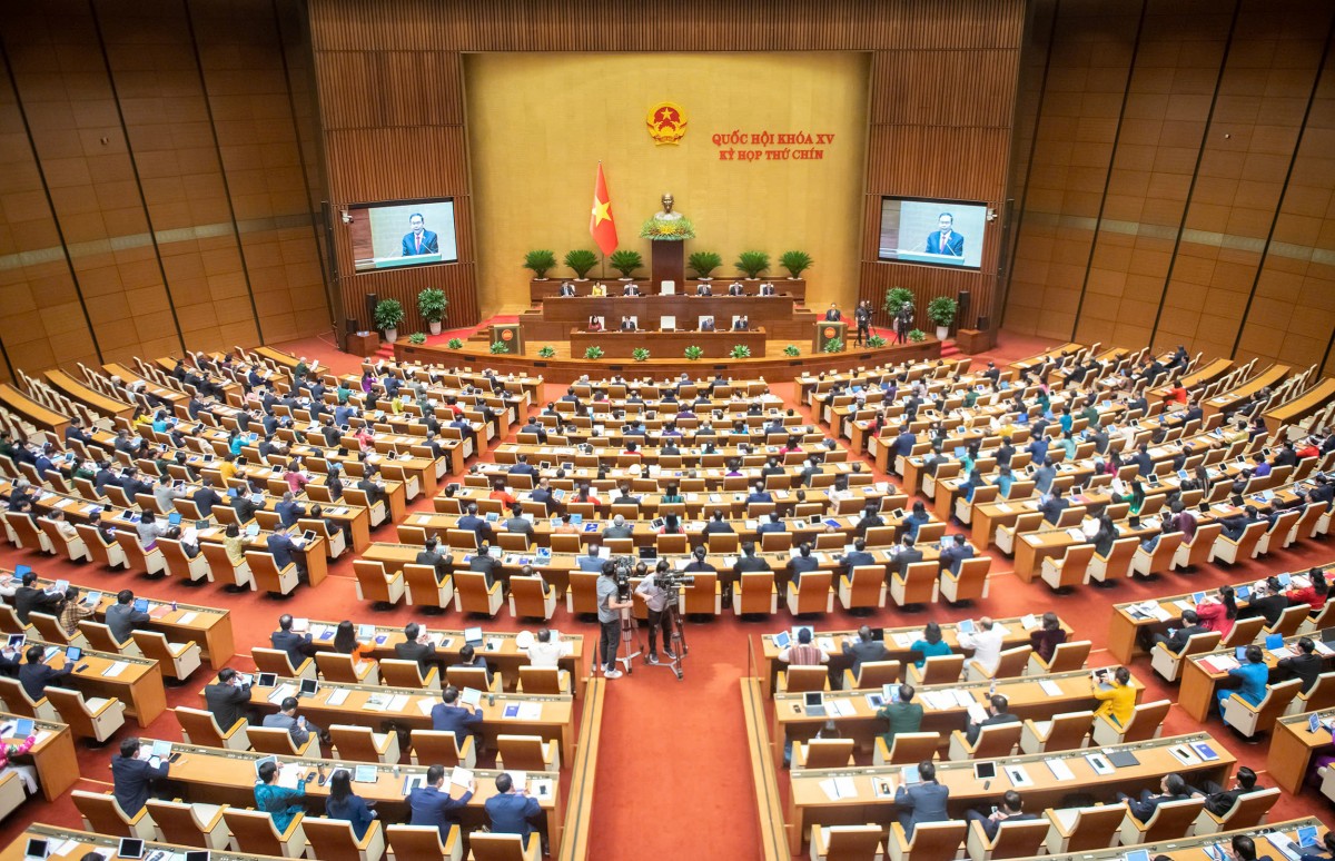 Toàn cảnh Kỳ họp. Ảnh: QH