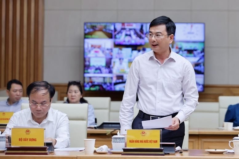 Phó thống đốc Ngân hàng Nhà nước Việt Nam Phạm Thanh Hà phát biểu