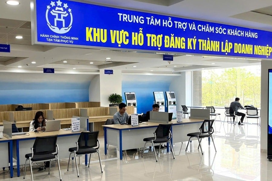 Hà Nội chính thức vận hành mô hình hỗ trợ thành lập doanh nghiệp miễn phí. Ảnh: Đỗ Chí