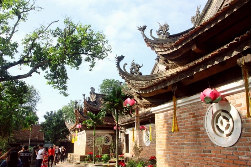 Chùa Tây Phương (huyện Thạch Thất) - Di tích quốc gia đặc biệt. Ảnh: Bá Hoạt