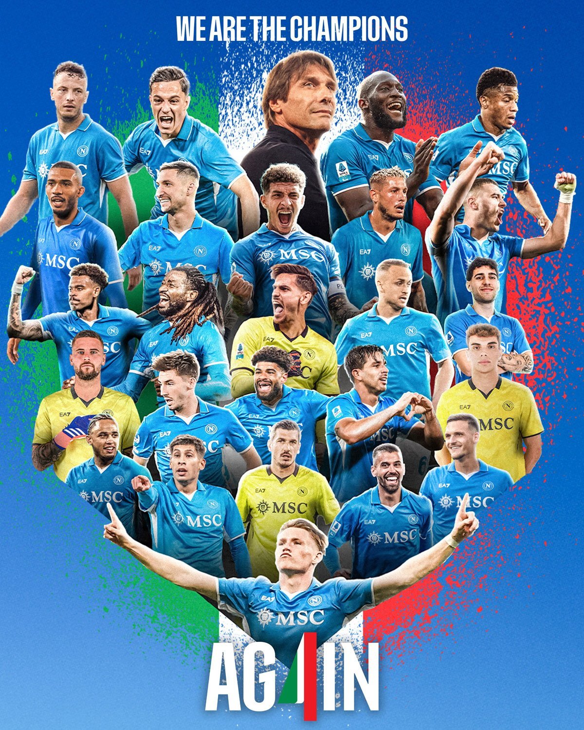  Napoli trở thành nhà vô địch Serie A. Ảnh: Napoli.