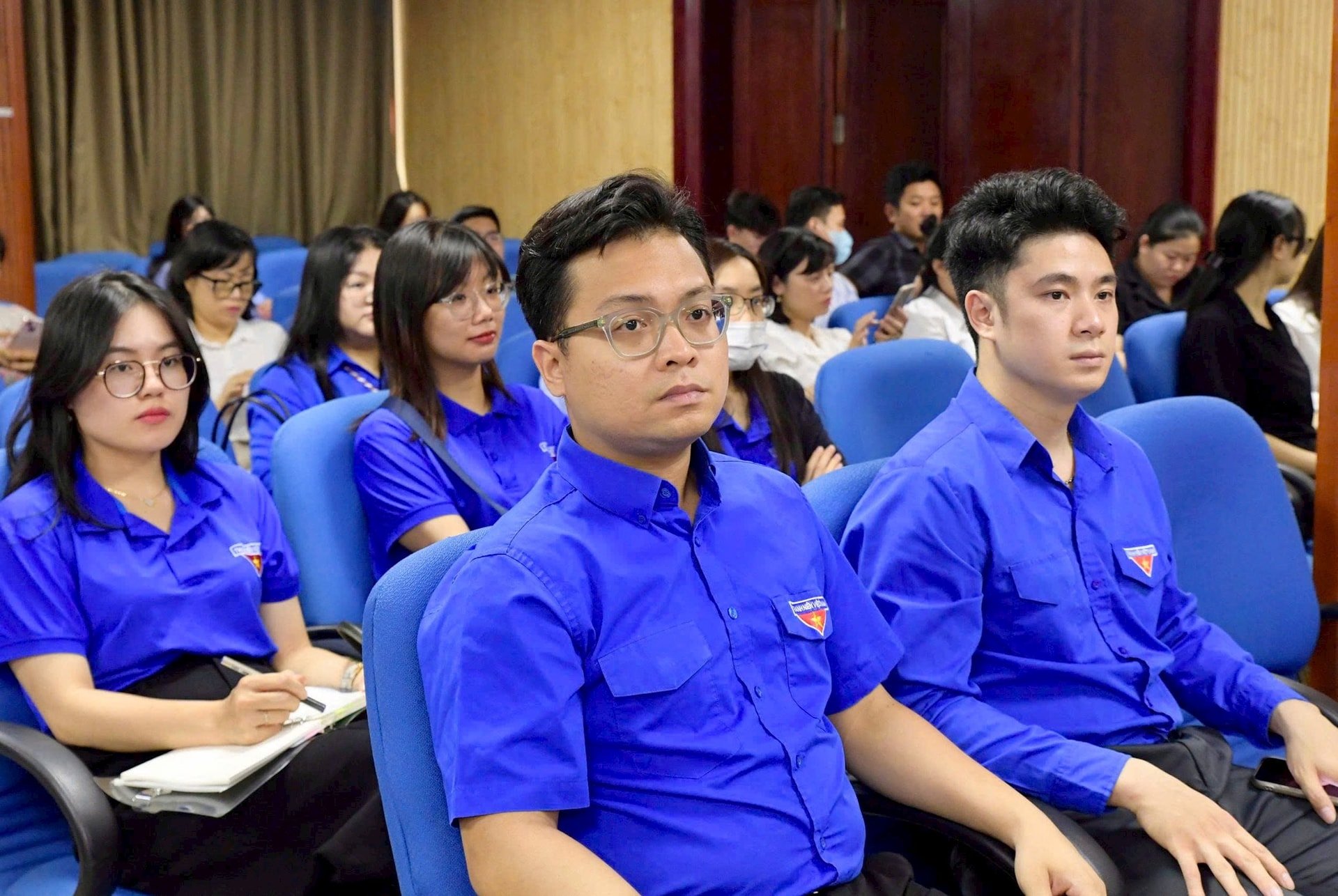 Thanh niên Việt Nam được đào tạo trong chương trình tập huấn