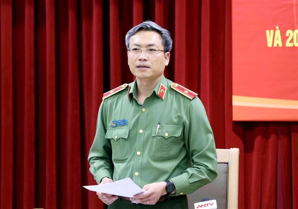 Thiếu tướng Nguyễn Quốc Toản là người phát ngôn mới của Bộ Công an.