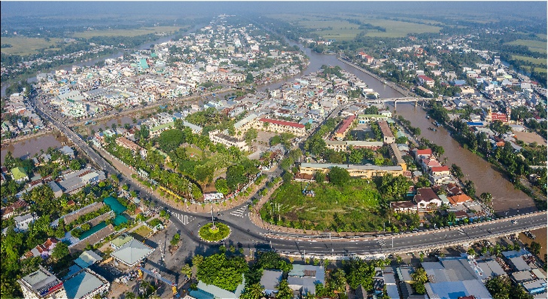 Huyện Tháp Mười đạt chuẩn nông thôn mới nâng cao năm 2024