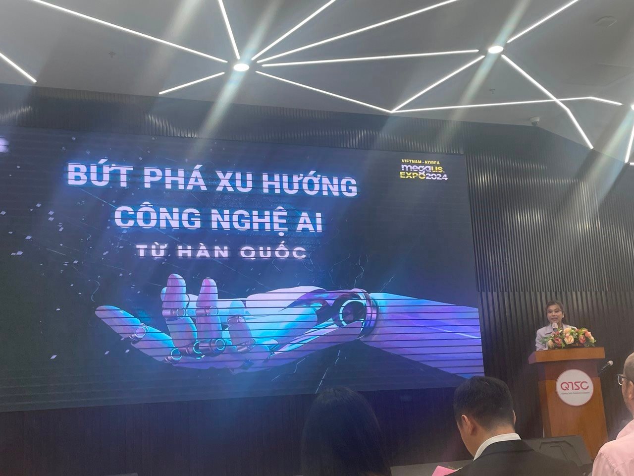 Một sự kiện về khoa học công nghệ tại TP.HCM-Ảnh: Thủy Long