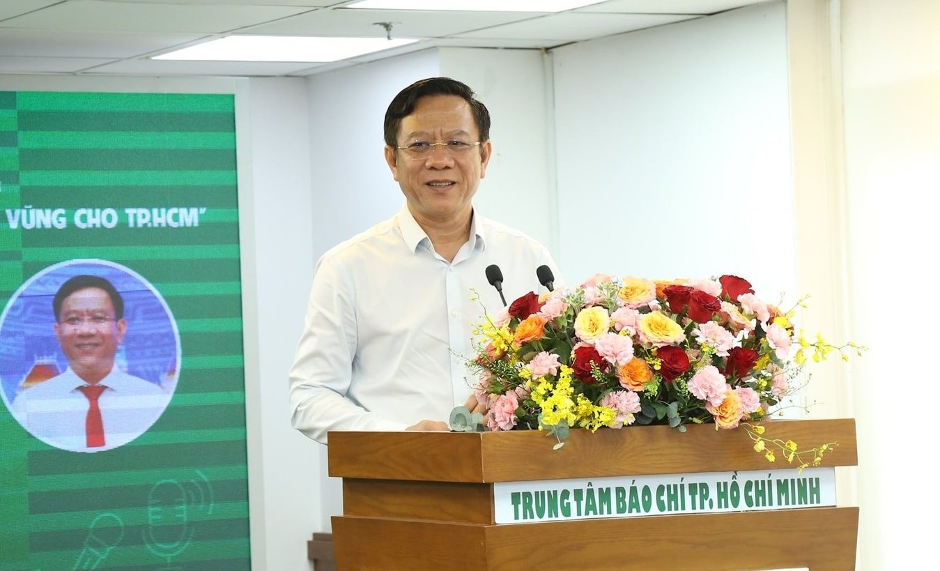 Ông Nguyễn Ngọc Hồi - Phó Giám đốc Sở VH-TT TP.HCM, cho biết TP.HCM sẽ lập danh sách KOL, KOC đủ điều kiện hoạt động. Ảnh: BTC