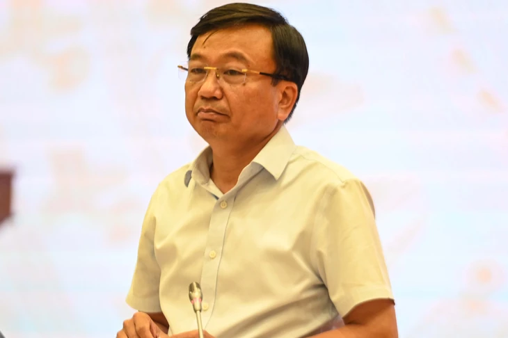 Thứ trưởng Bộ Xây dựng Nguyễn Danh Huy - Ảnh: HỒNG QUANG