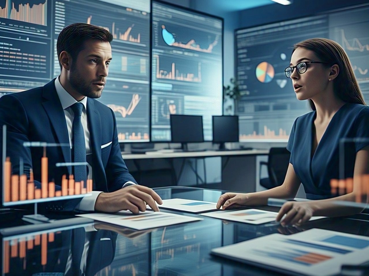 Biểu đồ sẽ giúp người dùng có cái nhìn trực quan hơn trong mọi vấn đề