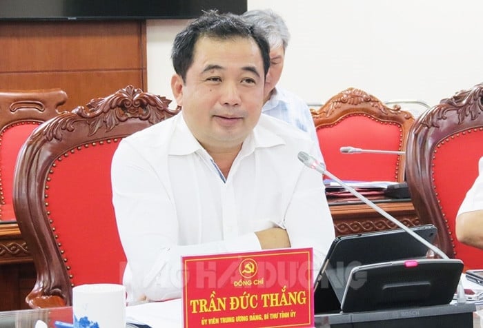 Bí thư Tỉnh ủy Hải Dương Trần Đức Thắng được Thủ tướng bổ nhiệm giữ chức Phó Tổng Thanh tra Thường trực Thanh tra Chính phủ. Ảnh: Báo Hải Dương
