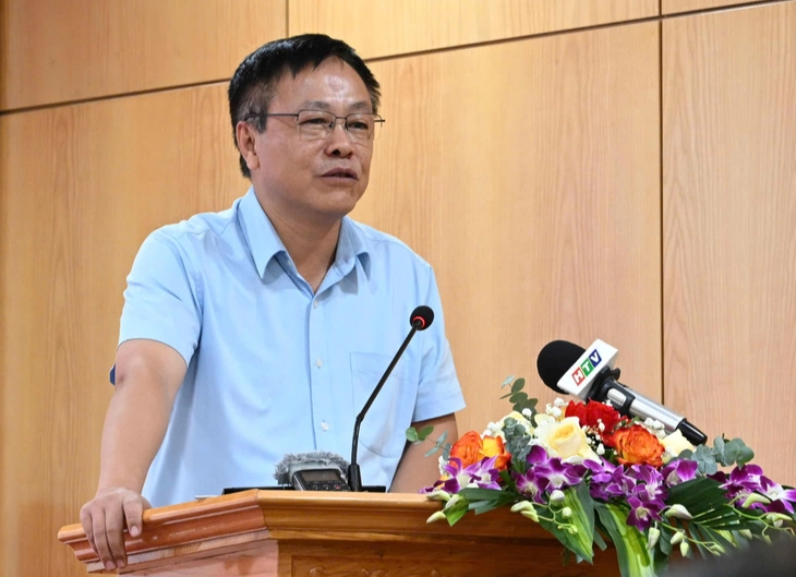 Phó cục trưởng Cục Quản lý và Phát triển thị trường trong nước Hoàng Ánh Dương - Ảnh: C.DŨNG