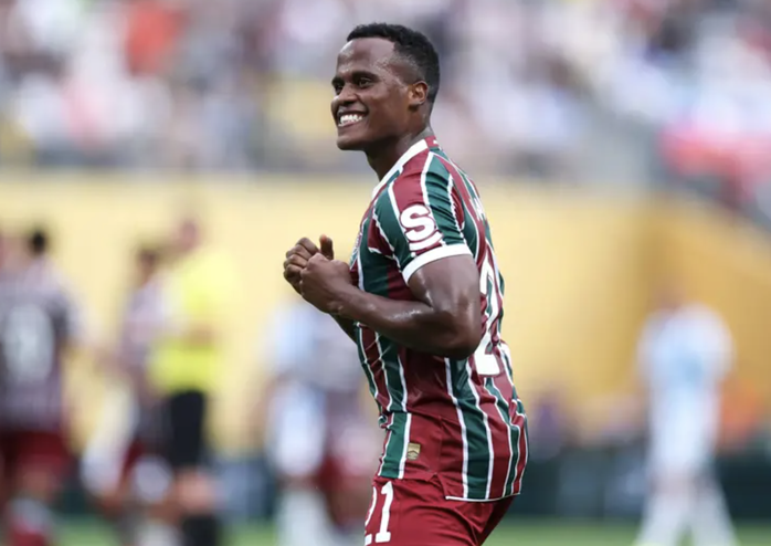 Jhon Arias ghi bàn mở tỉ số sớm cho Fluminense