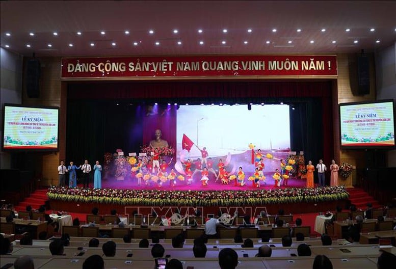  Chương trình nghệ thuật tại Lễ kỷ niệm - Ảnh: TTXVN