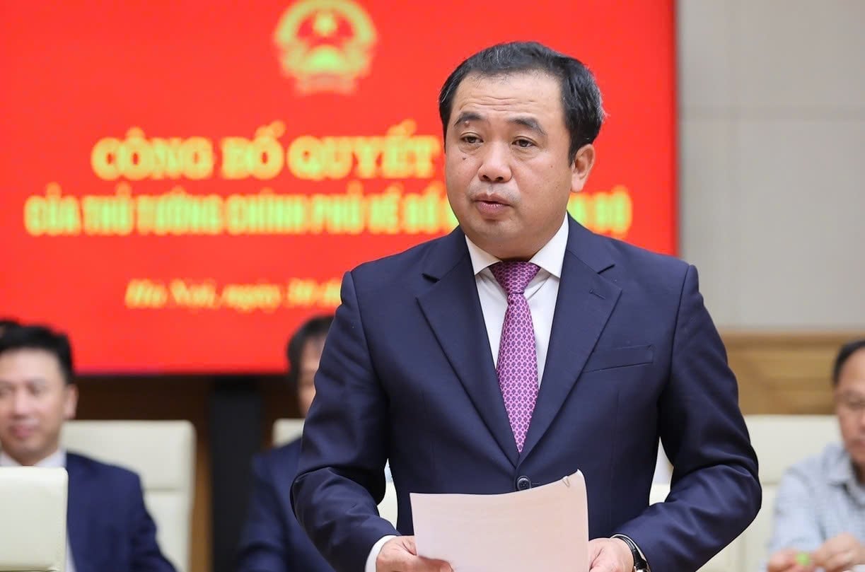  Ông Trần Đức Thắng, Bí thư tỉnh Hải Dương (cũ) được bổ nhiệm giữ chức Phó Tổng Thường trực Thanh tra Chính phủ. Ảnh: Đ.X