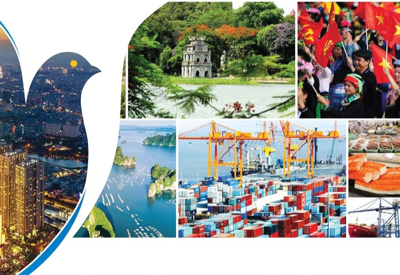 Triển lãm thành tựu Đất nước nhân dịp kỷ niệm 80 năm Ngày Quốc khánh từ ngày 28/8 - 5/9/2025 tại Trung tâm Triển lãm Quốc gia, Cổ Loa, Đông Anh, Hà Nội.