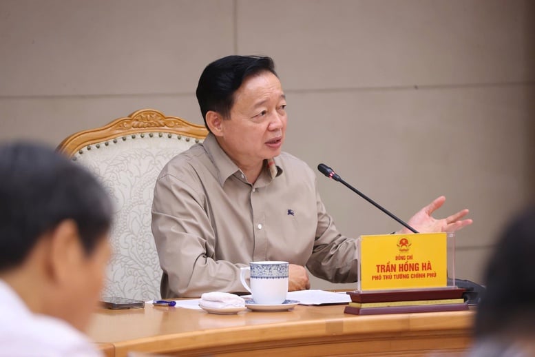 Phó Thủ tướng Trần Hồng Hà yêu cầu xây dựng Chương trình OCOP bài bản, dài hạn, gắn với chuyển đổi số và thương hiệu quốc gia - Ảnh: VGP/Minh Khôi