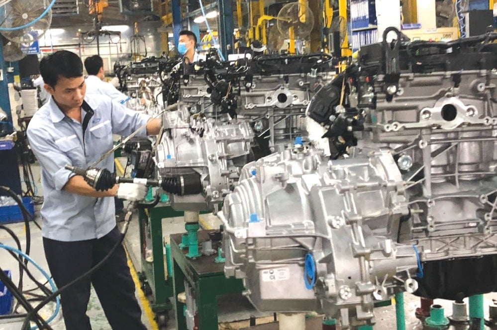 Ngành công nghiệp chế biến, chế tạo tiếp tục là điểm sáng, là động lực tăng trưởng của toàn nền kinh tế