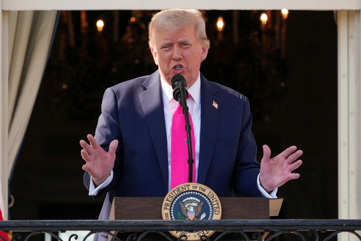 Tổng thống Mỹ Donald Trump - Ảnh: REUTERS