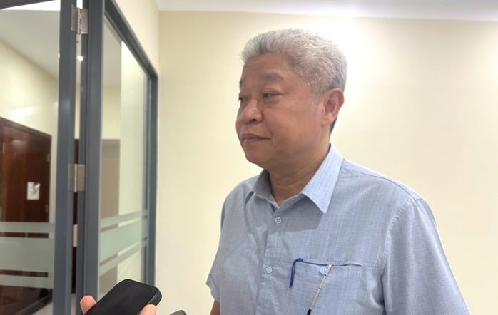  Thứ trưởng Bộ Nội vụ Nguyễn Mạnh Khương, Chủ tịch Hội đồng Tiền lương quốc gia, nói về đề xuất tăng lương tối thiểu vùng. Ảnh: Bảo Hân